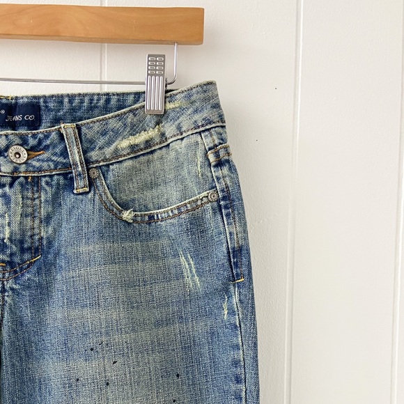 Revolt distressed bootcut jeans, distressed denim, bootcut jeans - Picture 4 of 11